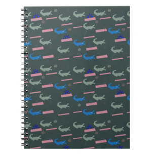 Alligator Pattern Notitieboek