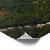 Alligator Point, luchtfoto van Florida Poster (Hoek)