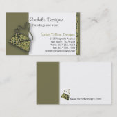 Alligator Purse Visitekaartje (Voorkant / Achterkant)