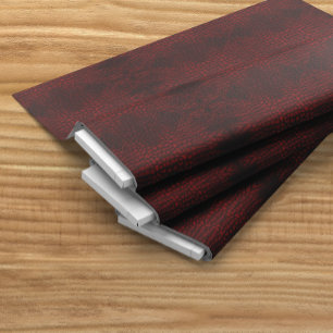Alligator Red Faux Leather Stof