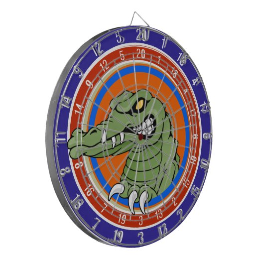 Alligator Reptile Dart Board Dartbord (Voorkant Links)