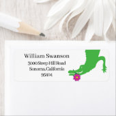 Alligator Return Address Label (Insitu)