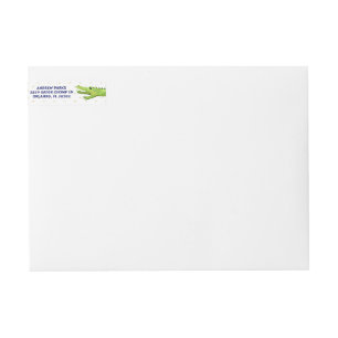 Alligator Return Address Labels   Omloop