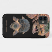 Alligator snapping turtleのiPhone Case,No.2 Case-Mate iPhone Case (Achterkant (horizontaal))