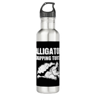 Alligator Snapping Turtle Animal Biologist Gift Waterfles