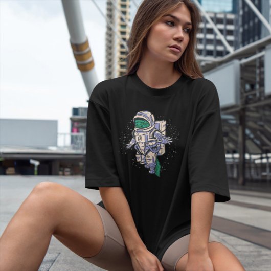 Alligator Space Astronaut T-shirt