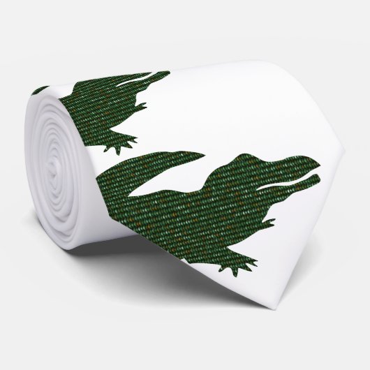 Alligator Stropdas (Opgerold)
