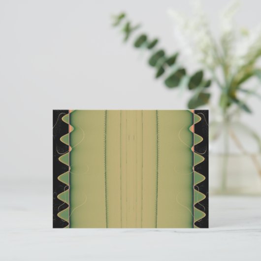 Alligator Tail Briefkaart (Staand voorkant)