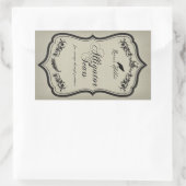 Alligator Tears Halloween Jar Sticker Label (Tas)