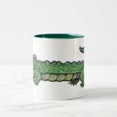 Alligator Tweekleurige Koffiemok (Center)