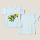 Alligator ultérieur - Cool Cartoon Gator (Design Recto & Verso)