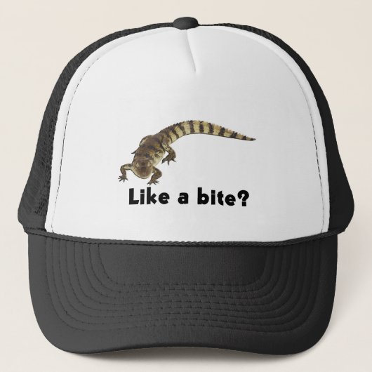 ALLIGATOR VAN JUNGLEWALK.COM TRUCKER PET (Voorkant)