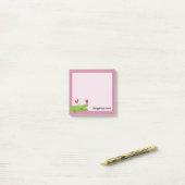 Alligator verliefd post-it® notes (Op bureau)