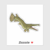 Alligator vinyle sticker (Feuille)