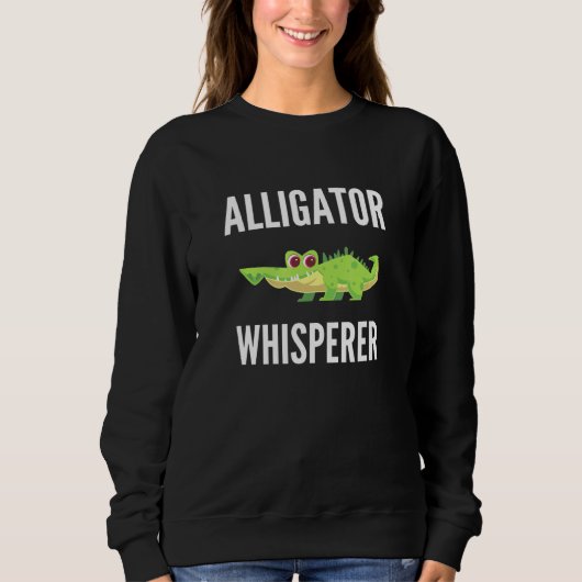 Alligator Whisperer Alligator Trui (Voorkant)