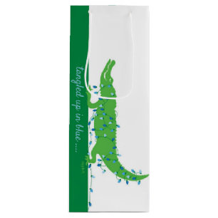Alligator wijnfles cadeautaset wijn cadeautas