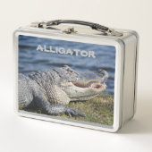 Alligator zie je later fotografische dieren (Voorkant)