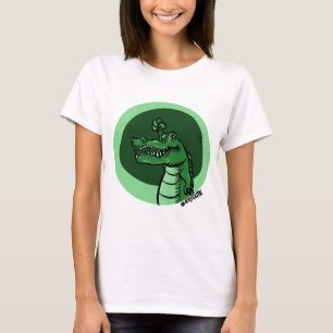 alligatorgroen t-shirt