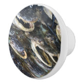 Alligatorhoofd Keramische Knop (Rechts)