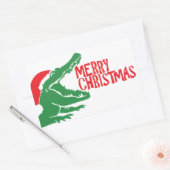 Alligatorkerst sticker (Envelop)
