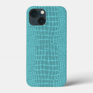 alligatorprint krokodillenleer iPhone 13 mini hoesje