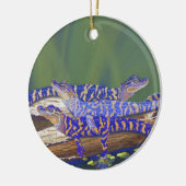 alligators keramisch ornament (Links)
