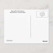 Alligators op Osprey Point Golf-cursus Briefkaart (Achterkant)