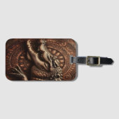 Alligator's oude omhelzing bagagelabel (Voorkant (horizontaal))