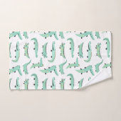 Alligators overal bad handdoek (Handdoek)