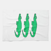 Alligators. Theedoek (Horizontaal)