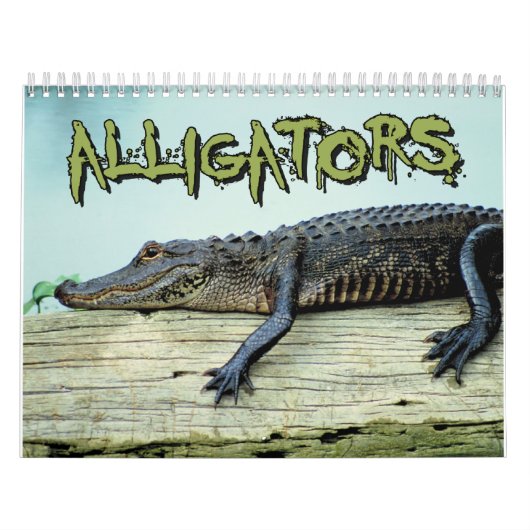 Alligators Wall Agenda Kalender (Hoes)