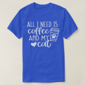 AllINeedIsCoffeeAndMyCat Classic TShirt (Design devant)
