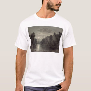 Allington Castle, nabij Maidstone, Kent; Moonlight T-shirt