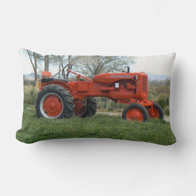Allis Chalmer Tractor Pillow Kussen (Voorkant)