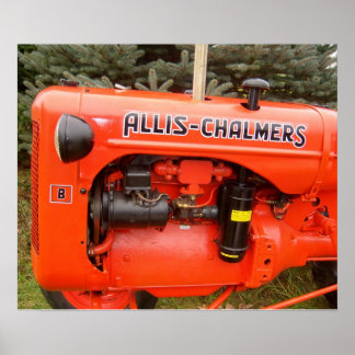 Allis-Chalmers afdrukken Poster