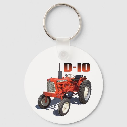 Allis Chalmers D-10 Tractor Sleutelhanger (Voorkant)
