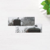 Allis Chalmers kerstcadeau Label Mini Visitekaartjes (Bureau)