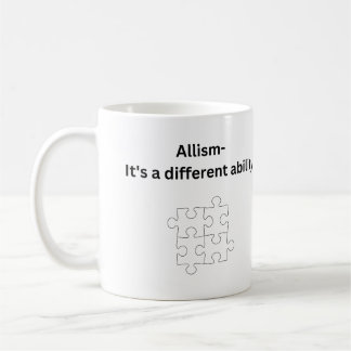 Allism - het is een andere mogelijkheid koffiemok