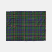 Allison Clan Tartan Pset Fleece Blanket (Voorkant (Horizontaal))