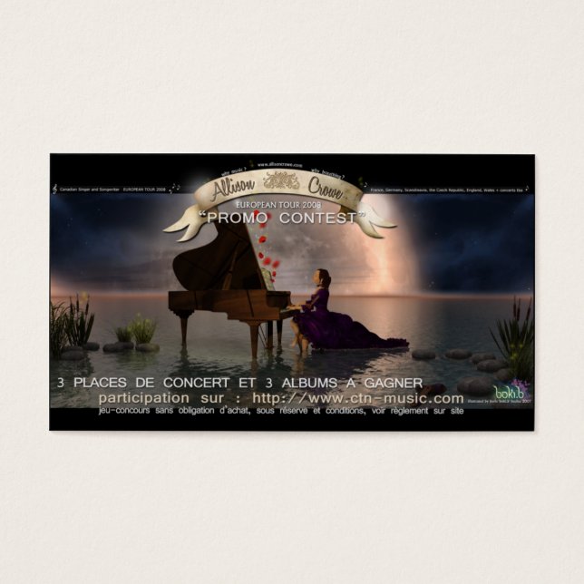 Allison-Crowe_wedstrijd Visitekaartjes (Voorkant)