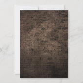 Allison et Gary Custom Invitation (Dos)