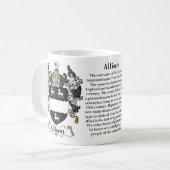 Allison, l'origine, la signification et la tasse (Devant gauche)