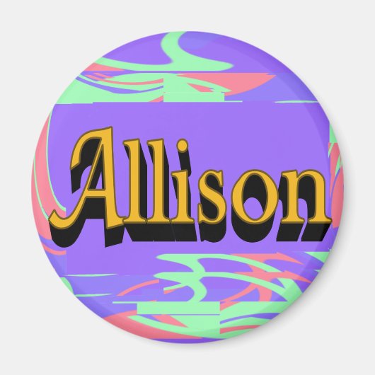Allison Magnet Magneet (Voorkant)