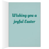 ALLISON ~ motif de carte de Pâques personnalisé ~ (Intérieur (Droit))