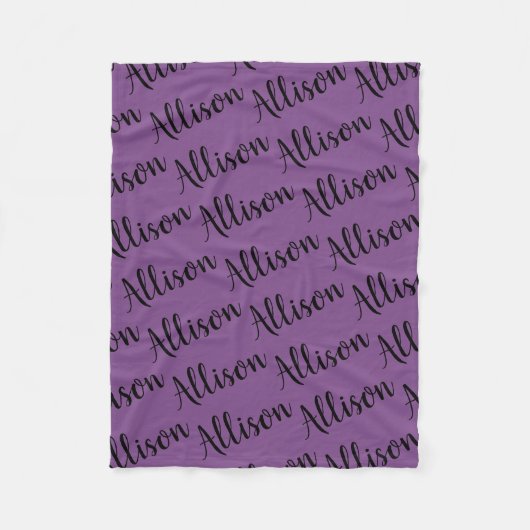 Allison name Orphan Black character Fleece Deken (Voorkant)