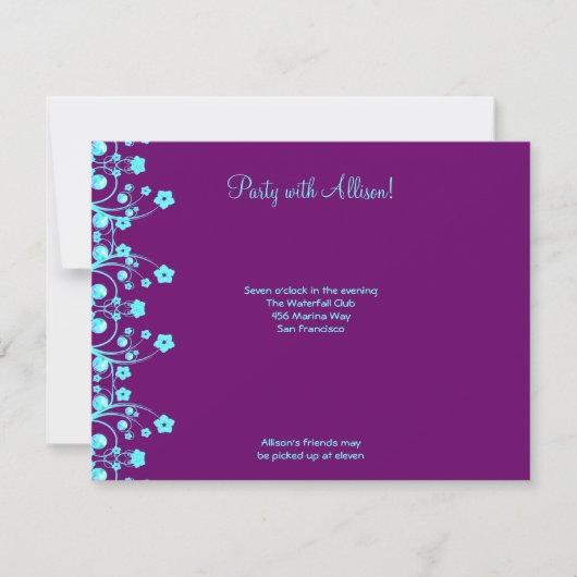 Allison Rachel Fleurs et perles RSVP (Devant)