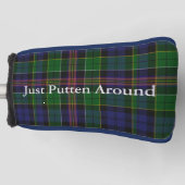 Allison Tartan Plaid Putter-Hoesje Golfheadcover (Voorkant)