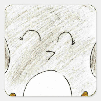 Allison: Vierkante Sticker