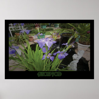 "Allison's Pond" - Afdrukken Poster