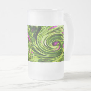 Allium Abstract gevriesde Mok glasbier